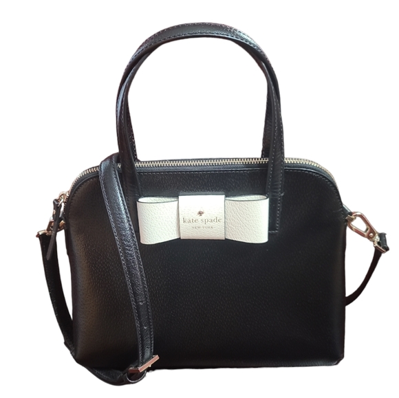 Kate Spade New York Matthews Street Maise Black Shoulder Bag WKRU4027 + Wallet - Picture 3 of 16